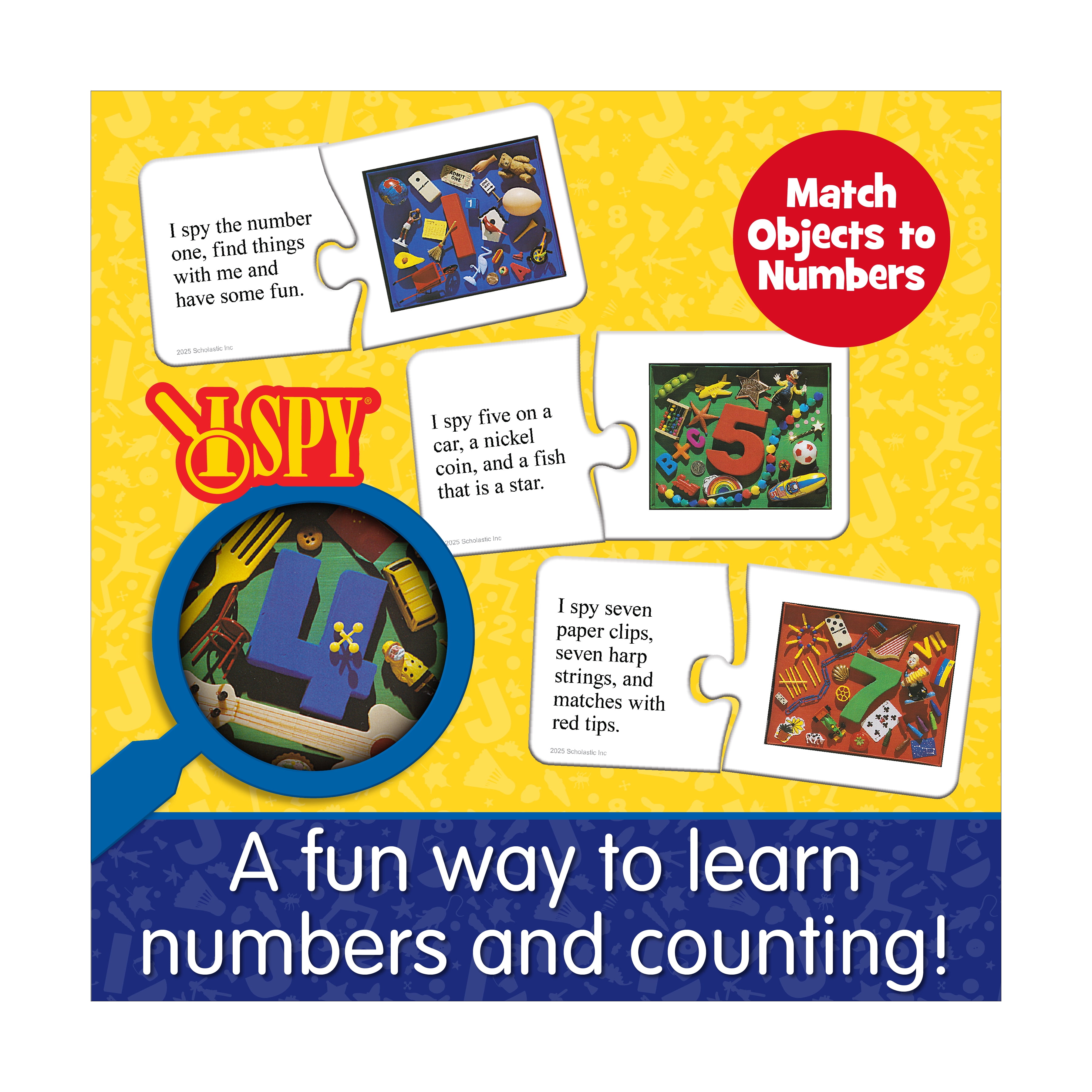 The Learning Journey I SPY Match It! Tin - Numbers