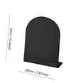 thumbnail image 3 of Magnetic Display Board, Tabletop Desktop Memo Board Photos Notes Reminders Home Decorative Board No Punching Installation 12x16 Inches Metal Surface Vertical Stand 10.24x7.87in, 3 of 8