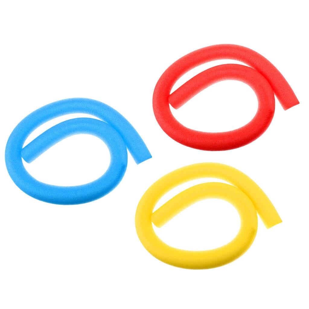 3x Hollow Core Floating Swimming Pool Noodle / ing Aid Woggle Noodles, Flexible & Versatile