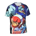thumbnail image 4 of Mobile Suit Gundam Shirt 3d Printed T Shirt Crewneck Short Sleeve Top Tees For Mens, 4 of 8