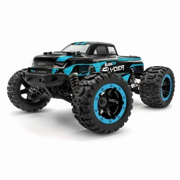 BlackZon BZN540104 1-16 Scale Slyder MT 4WD Electric Monster Truck, Blue