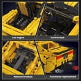 thumbnail image 5 of Ylutex Cars Hellcat Pull Back Sports Car, 15081 Model Car Kits Toy for for Adult and Who Like Building Block Kit (736 Pcs), 5 of 6
