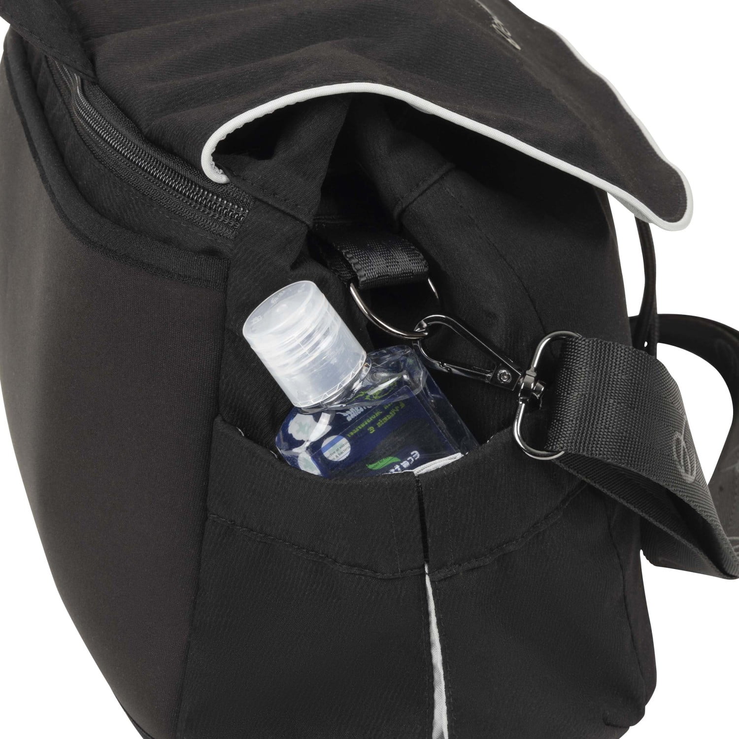 Evenflo Shyft DualRide Infant Car Seat and Stroller Combo Crossbody Organizer Bag, Black