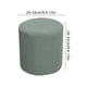 thumbnail image 3 of Stretch Round Stool Cover Soft Fabric Waterproof Round Ottoman Slipcover Washable Protector For Vanity Bedroom Living Room And Home Daily Use, 3 of 6