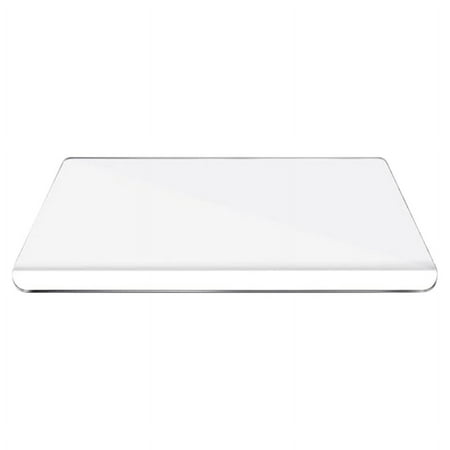 

Acrylic Anti- Transparent Cutting Board with Lip for Kitchen Counter Countertop Protector Home Restaurant Kitchen C