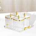 thumbnail image 6 of WeiLaiKeQi Dried Fruit Plate es Appetizer Serving Tray for Party Home Condiment clear, 6 of 9