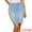 Light Blue, variant on DARING DIVA Women's Ripped Hem Washed Jeans Denim Skirt M Blue