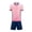 Pink, variant on Jersey Kit for Kids Youth Boys Campus Sports Games Performance Matches Training Uniforms Outfits Fans Gift Shirt and Shorts Sets 2 Piece 4-13 Years