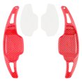 thumbnail image 1 of Carbon Look Steering Wheel Paddle Shifter Extensions For Chevy Camaro 12-15, 1 of 12