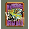 thumbnail image 6 of Scooby-Doo Munchies Run Adult Olive Long Sleeve Hoodie-XL, 6 of 7