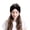Black, variant on Red Non-Slip Thick Hair Bands Polyester Large Thick Turban Head Wrap Headband, Boho Bandana Head Bands for Women's Hair, Non Slip Workout Yoga Hairband Hair Accessories One Size