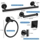 thumbnail image 5 of 7 Piezas Accesorios para Baño,Juego de Accesorios de Baño,41cm Toallero para Baño+Portarrollos para Papel + Toallero Barra + 4 Gancho de Acero Inoxidable,Juego de Baño Accesorios,para Baño, 5 of 7
