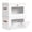 White, variant on Large Closet Storage Organizer - Clothes Storage Bins with Handles & Window, Collapsible Decorative Boxes with Lids