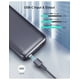 thumbnail image 5 of Aukey Power Bank PB-N74S Slim 20,000 mAh Quick Charge 3.0 AUKEY PB-N74S, 5 of 5