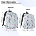 thumbnail image 2 of Yiaed Poodle Dog Print Backpack, Premium Laptop Backpack, Travel Backpack for Women, Lightweight Backpacks, Comfortable Back Pack-Medium, 2 of 5