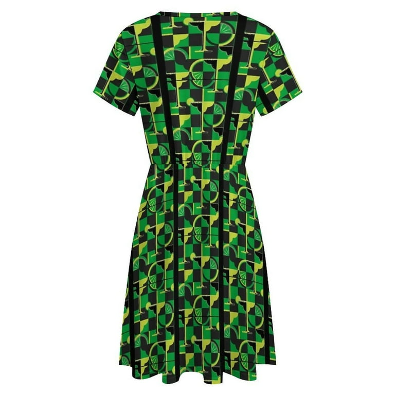 margarita green dress Margarita Green Sleeveless Suspender Dress Summer Fashion Casual Long Dress