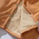 thumbnail image 5 of Abrigo con capucha a cuadros sueltos de color sólido de otoño e invierno para hombres Abrigo superior Pompotops oipoqjl36875, 5 of 6