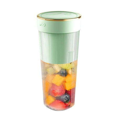 

Bdday Portable Blender for Shakes and Smoothies Personal Travel Blender for Protein with 1200mah Usb Rechargeable Battery Crush Ice Frozen Fruit and Drinks