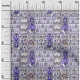 thumbnail image 2 of oneOoneCottonPoplinPurpleFabricFlameStitchCraftProjectsDecorFabricPrintedByTheYard56InchWide, 2 of 4