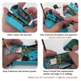 thumbnail image 3 of 2 palos de pulgar izquierdo/Derecho Joystick para Switch reparación desgastada, fuera de control, insensible y joystica analógica de . Macarena Pulgar analógico, 3 of 8