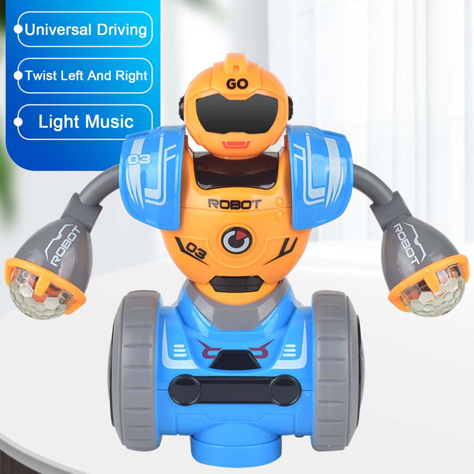 EQWLJWE Automatic Electric Dance Robot, Elecronic Robot Toy for Boys