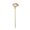Rose Gold-RG Home Decor, variant on JJV Realistic Rose Flower Ballpoint Pen with Black Quick-Drying Ink and Smooth Writing Performance, Creative Decorative Writing Tool for Gifting Party Desk Decor, 8.43 Inch