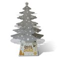 thumbnail image 1 of QualitChoice Table Arbre de Noël Nouvel An Décortaion Chaud Blanc Éclairage Pâte Exploité Table à Manger Ornement Argent 1Set, 1 of 6