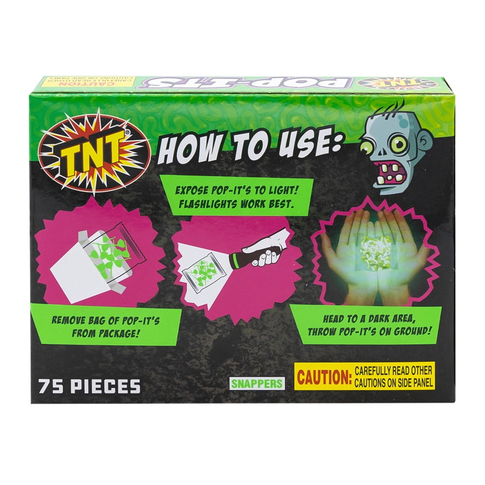 TNT Fireworks Zombie Poop, Novelty Pop Its, Halloween,  Party