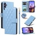 thumbnail image 1 of Samsung Galaxy A16 5G Phone Case , Wallet Flip Cover Adjustable Crossbody Lanyard Magnetic Card Slots, 1 of 5