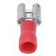 thumbnail image 4 of Connecteur à fourche FDD2250, 100 pièces, connecteur à fourche femelle avec coque isolante pour câble de 1,5 à 2,5 mm (rouge), 4 of 4