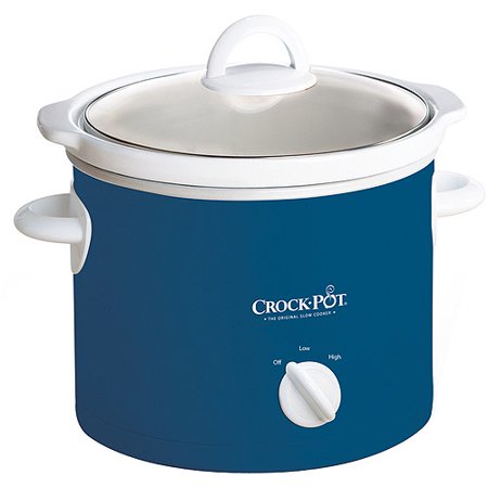 Crock-Pot 4qt Manual Slow Cooker, Blue - Walmart.com