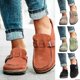 thumbnail image 4 of Zuecos cómodos informales Sandalias sin cordones de gamuza Zapatos de verano para el hogar y la oficina para mujeres Aespa kaili Sencillez, 4 of 4
