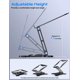 thumbnail image 4 of Soporte para laptop JCZT ajustable con base giratoria de 360° para 10-16", 4 of 7
