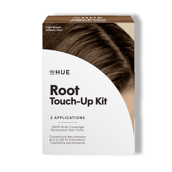 dpHUE Root Touch-Up Kit, Light Brown - Includes Two Applications