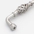 thumbnail image 2 of GlideRite  5-inch CC Satin Nickel Fluted Birdcage Cabinet Pulls (Pack of 10 or 25) 25- Pack, 2 of 3