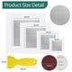 thumbnail image 5 of Drywall Repair Patch Kit,18 PCS 2/4/6/8 Inch Aluminum Fiber Mesh Spackle Wall Reapair Patch Kit, 5 of 5