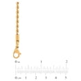 thumbnail image 4 of Men's Gold-Tone Stainless Steel 2.3MM Rope Link 24" Chain Necklace - Brilliance Fine Jewelry, 4 of 5