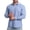a01Light Blue, variant on LODIENY Men's Stretch Wrinkle Free Dress Shirt Long Sleeve Collared Button Down Shirts Regular Fit Wedding Work Blouses Blue XS