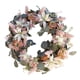 thumbnail image 2 of Corona suculenta,Guirnalda suculenta puerta delantera al aire libre artificial,Guirnalda de flores artificiales grandes Hojas de marco,Coronas para la puerta principal Primavera exterior Verano, 2 of 9