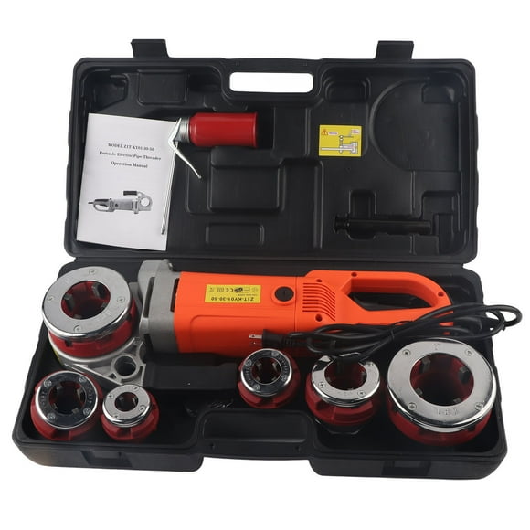 Labor-Saving Power Drive Kit, Ratchet Pipe Threader Kit, For Galvanized Pipe Mining Enterprises Iron Pipe