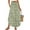 Green, variant on SOMER Skirts for Women Maxi Skirt Summer Boho Floral High Waisted Flowy Swing Pleated Beach With Pockets