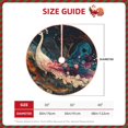 thumbnail image 2 of Fotbe Abstract Peacock Painting Pattern Christmas Tree Skirt, Tree Skirts Plush Christmas Decorations, Christmas Tree Skirts Xmas Decorations Holiday Party Decor-30", 2 of 6