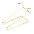 thumbnail image 3 of Plate Holder Display Stand, Stable Display Sturdy Metal Prevent Tipping Over Golden Coated Picture Frame Stands  For Nail Art Designs For Home Banquet, 3 of 8