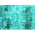 thumbnail image 1 of Ahgly Company Indoor Rectangle Oriental Turquoise Blue Industrial Area Rugs, 8' x 10', 1 of 4