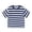 Dark Blue, variant on KAUOD Striped Short Sleeve T Shirt for Boys Summer Casual Crewneck Loose Tee Tops Kids Cute Comfy Pullover Shirts