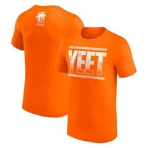 Jey Uso Orange Yeet Merch T-Shirts Streetwear Top Cosplay Unisex Fashion Crewneck Short Sleeve Tee