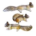 thumbnail image 2 of Zorion Squirrel Statue Collectible Animal Sculpture for Patio Courtyard Landscaping Multi Three Piece, 2 of 9