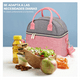 thumbnail image 5 of Lonchera Termicas Bolsa Almuerzo Para Dama Belug Rosa Gris, 5 of 5