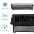 thumbnail image 6 of Gustave 3 Pack Floor Register Cover Trap Vent Screen Net Covers Air Vent Mesh Filters Catcher for Home Floor Keeps Pet Hair, Bugs, Coins, Food Out (4x12 Inch), 6 of 7