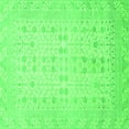 thumbnail image 1 of Ahgly Company Indoor Square Oriental Green Traditional Area Rugs, 6' Square, 1 of 4